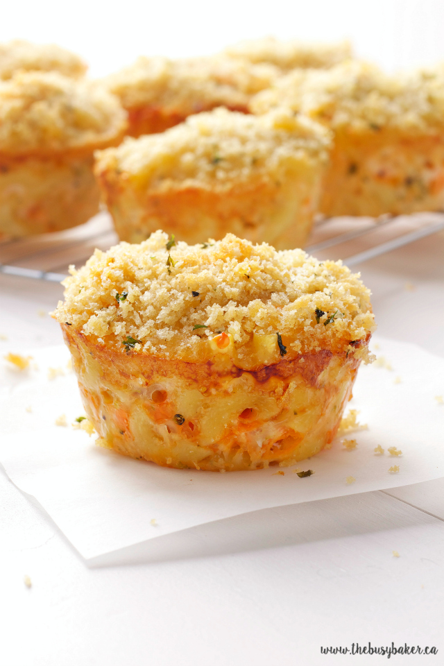 Broccoli Mac and Cheese Muffins The Busy Baker