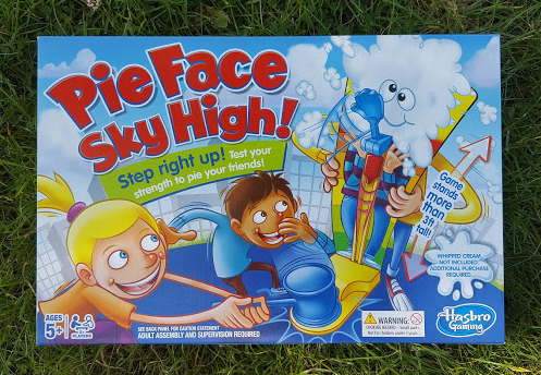 Pie Face Game Whipped Cream Family Game Kids Ages 5 and Up