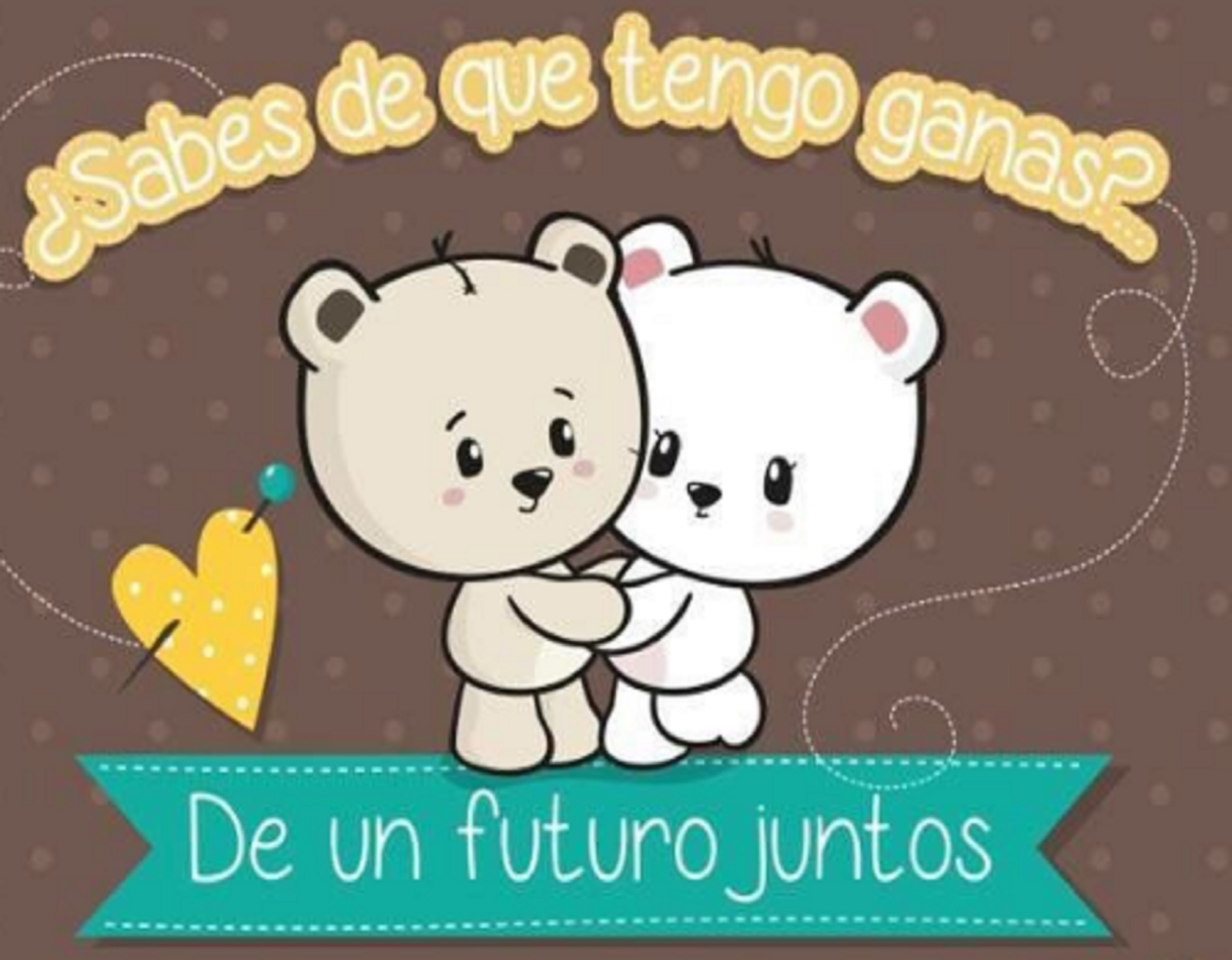 😍💕💬💕😍 Te amo de aquí hasta el infinito, frases de amor cortas para