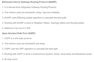 Comparison Between Different Routing Protocols RIP, EIGRP and OSPF ...