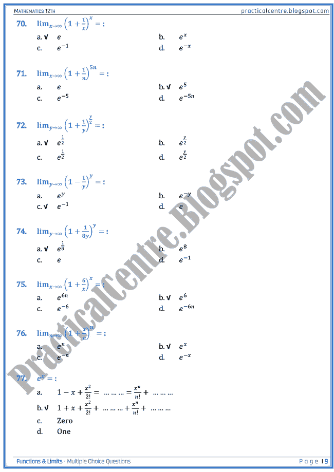 functions-and-limits-mcqs-mathematics-xii