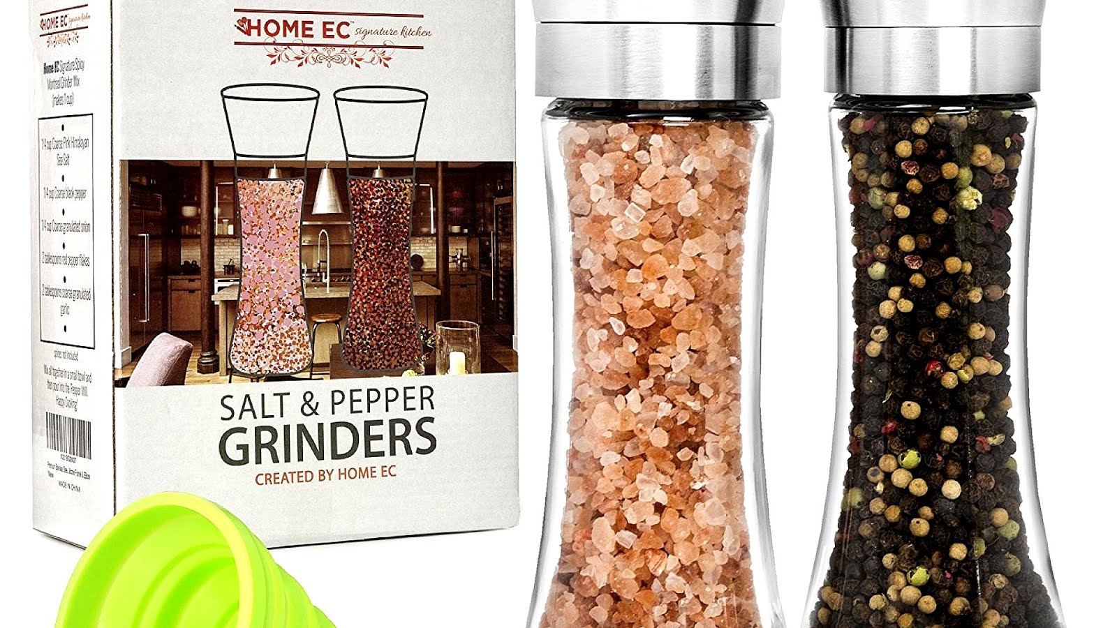 Sea Salt And Pepper Grinders Pepper Choices
