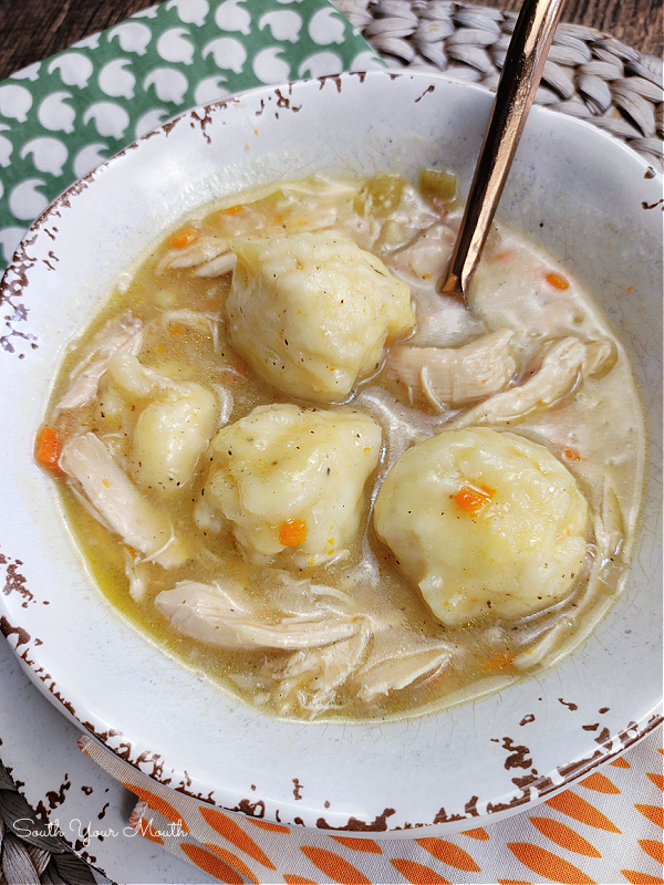 South Your Mouth: Homemade Chicken & Dumplings (Drop or Rolled)