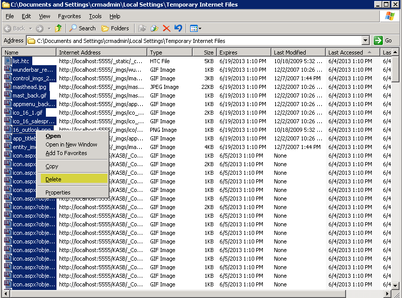 Access Denied Opening Attachment in CRM 4.0