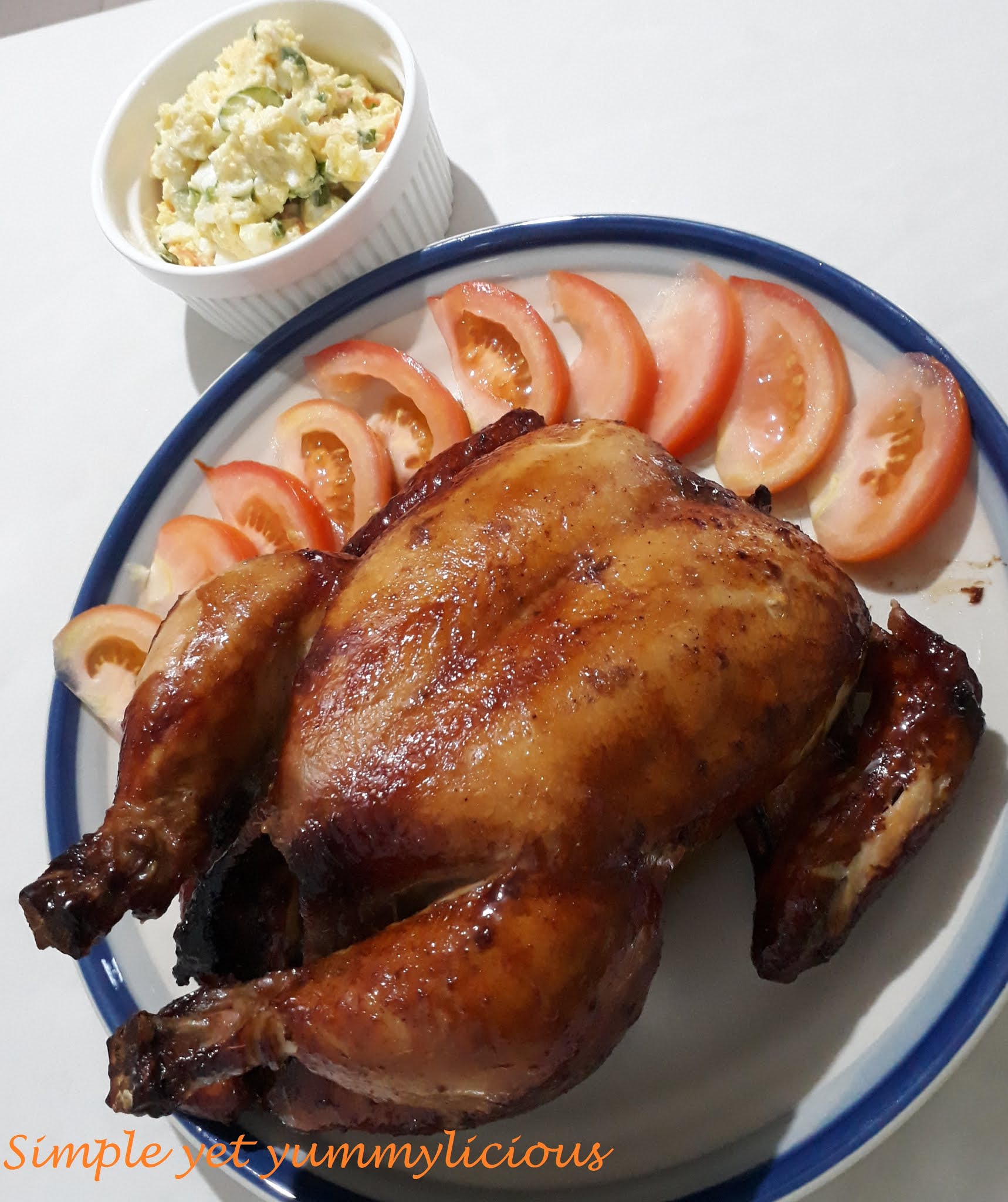Simple yet yummylicious! Soy Sauce Roast/Bake Chicken