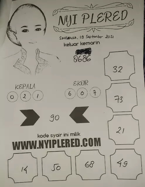 Kode Syair Sgp Hari Ini 19 September 2021 - Keraton4D
