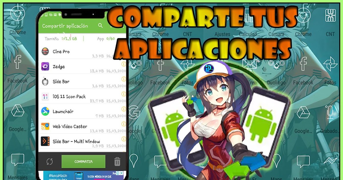 COMPARTIR APLICACIONES APK PARA ANDROID LevelDroid