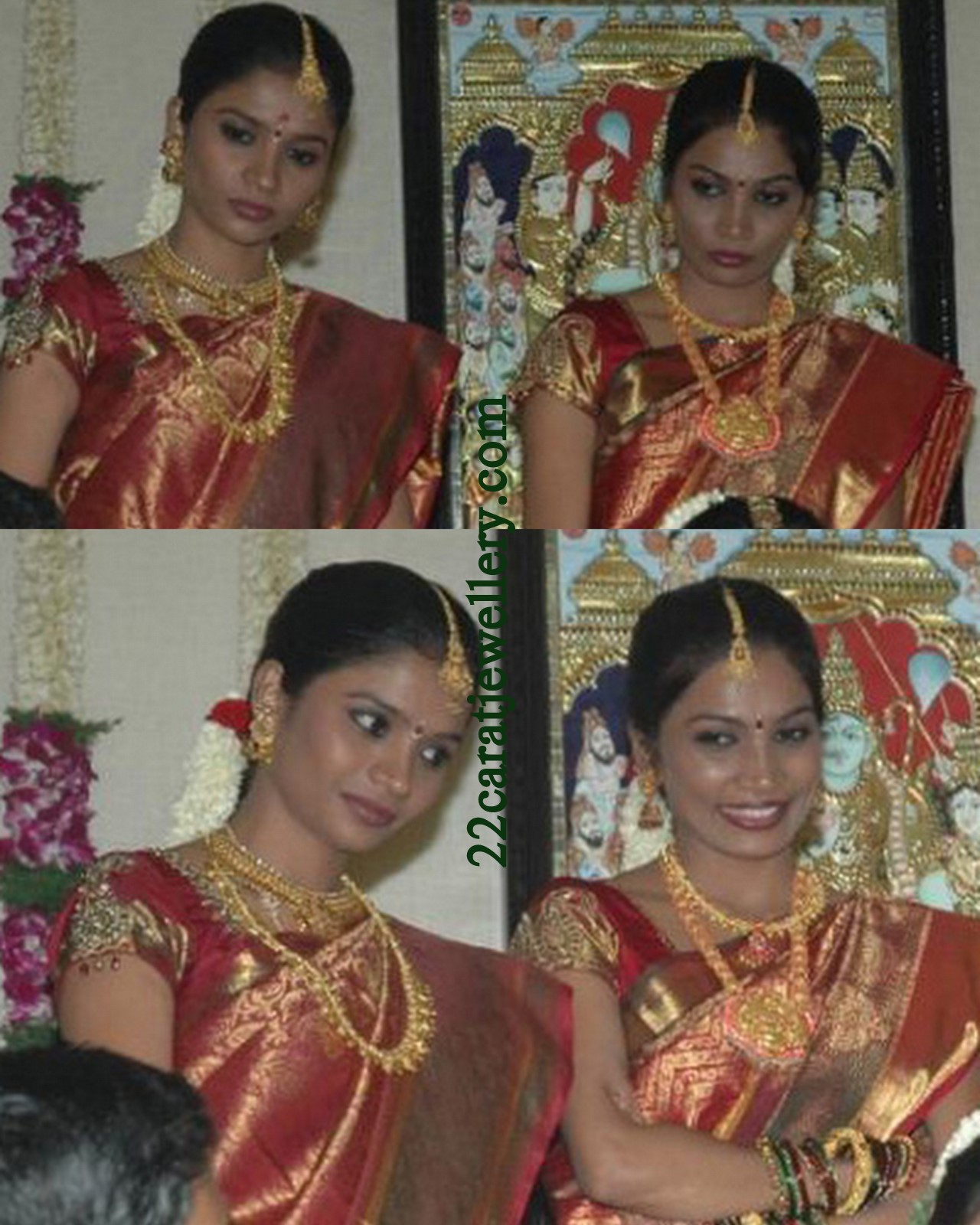 Chennai Celebrities in Traditional Gold Jewellery Jewellery Designs
