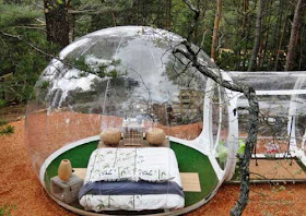 فندق فرنسي يجعل غرفه وأسرته في زجاجة