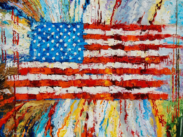 Pat Matthews - American Impressionist Artist: Pat’s Fourth of July Art Show and a Charitable