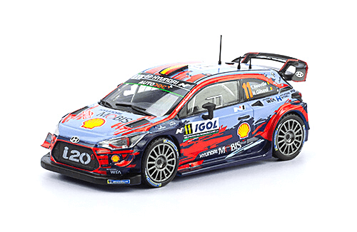 wrc coleccion salvat argentina, hyundai i20 coupe wrc 2019 1:43 thierry neuville