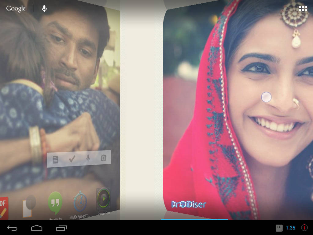 How to set an image slideshow as wallpaper on an Android Device