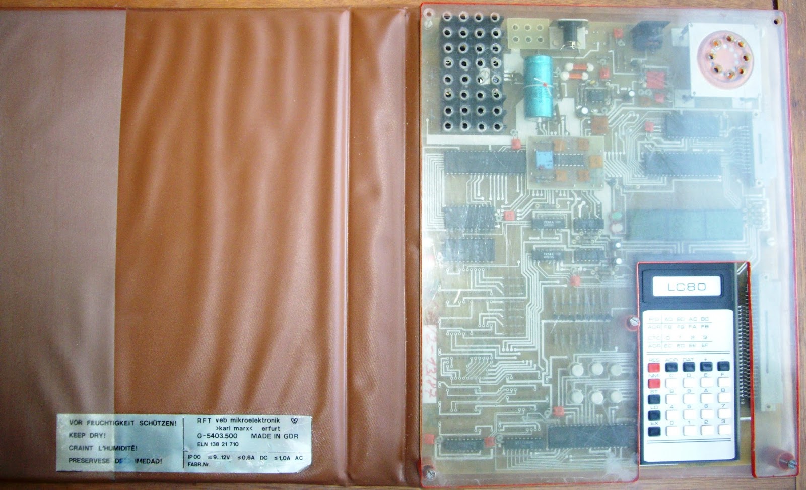 Retro Ordenadores Orty: Robotron LC-80 (VEB Mikroelektronik) (1982 ...