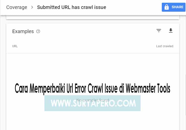 Cara Memperbaiki Url Error Crawl Issue di Webmaster Tools cara memperbaiki url error di webmaster
