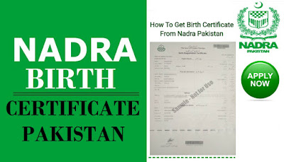 Birth Certificate Pakistan Nadra