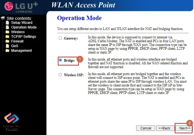 برمجة اكسيز SK بسوفت لينكس لكي يعمل Access Point بسلك برمجة اكسيز SK بسوفت لينكس لكي يعمل Access Point بسلك