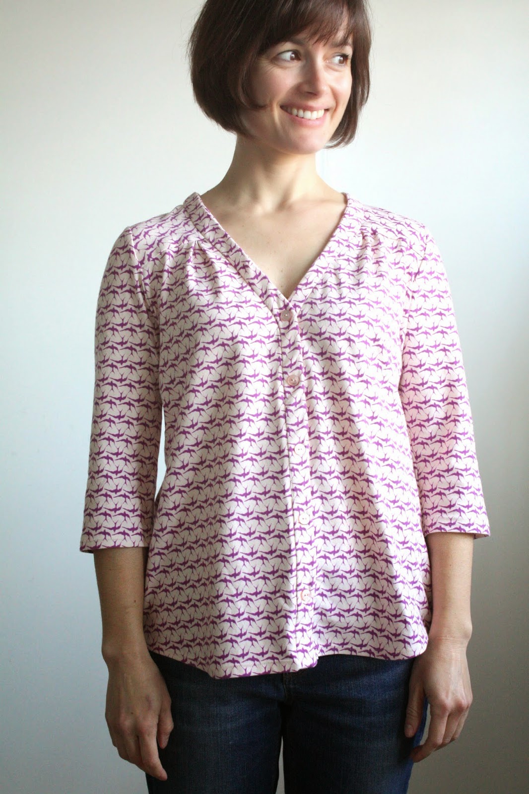 Nicole at Home: Camas Blouse by Thread Theory