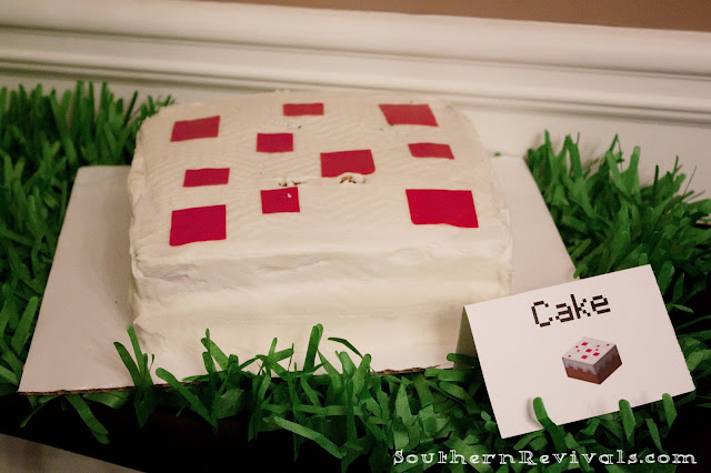 DIY Minecraft Birthday Party