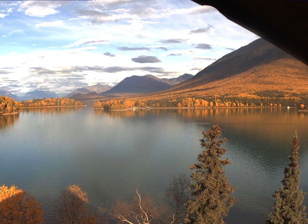LAKE AND PEN AIR Unlocking Alaska Port Alsworth, Alaska Weather Cam