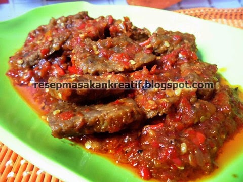 RESEP DAGING SAPI BALADO ENAK PEDAS - Aneka Resep Masakan 