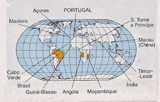 Mundo Lusófono: A lusofonia no mundo.