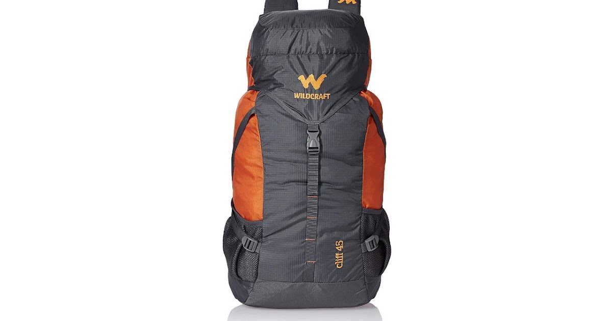 Gadget Review Best Hiking Backpack in India Wildcraft Orange Rucksack