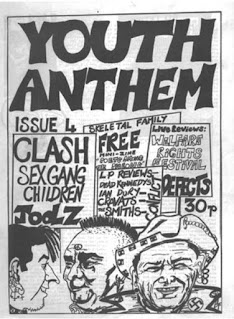 The cover of Youth Anthem fanzine issue four