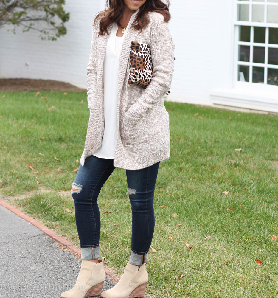 Two Peas in a Blog: Marled Cardigan