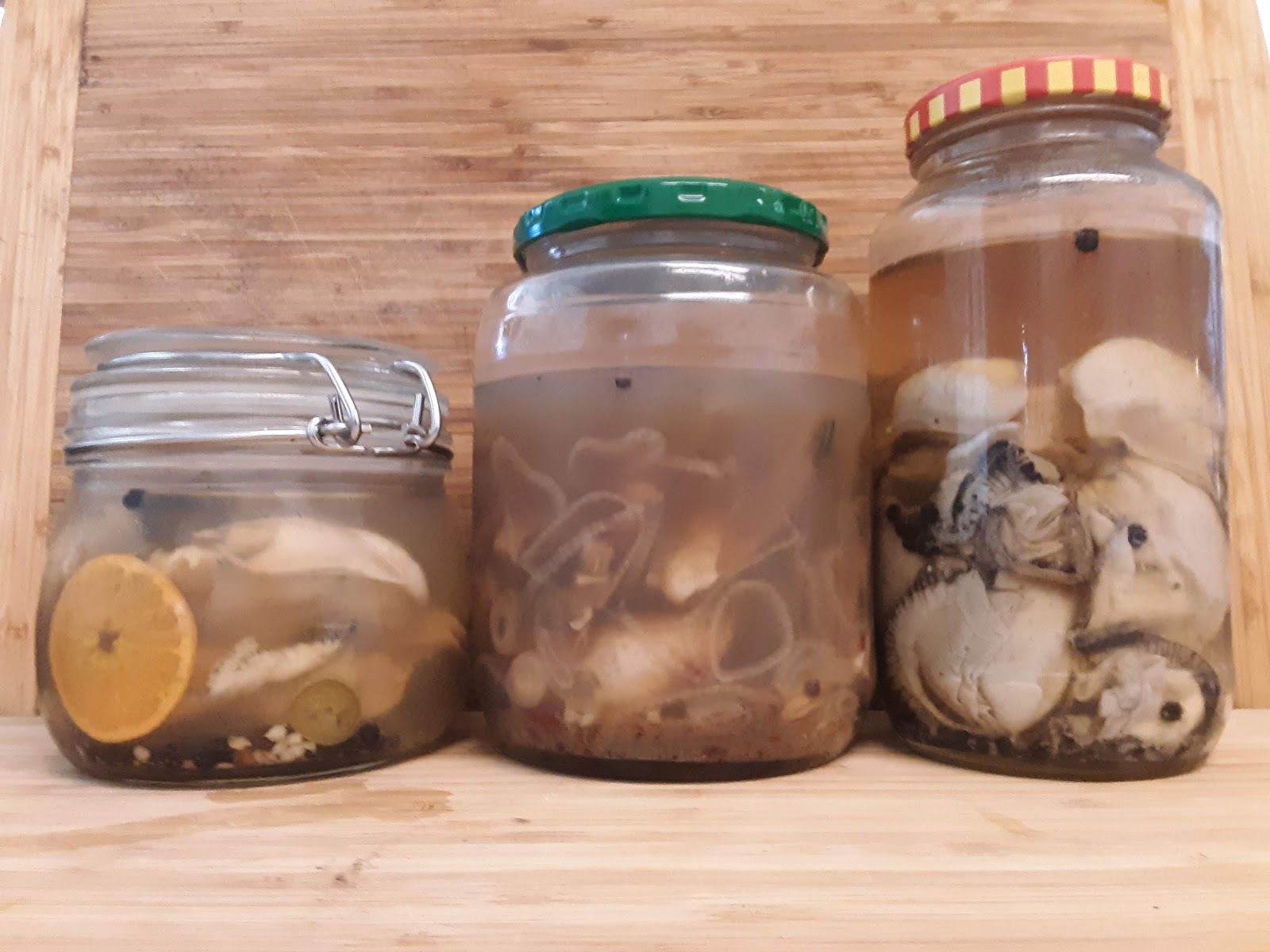 The SF Oyster Nerd Pickled Oysters