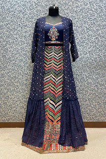 Nirmal Creation - Presenting सAANJH, Hues of Mirrors Collection