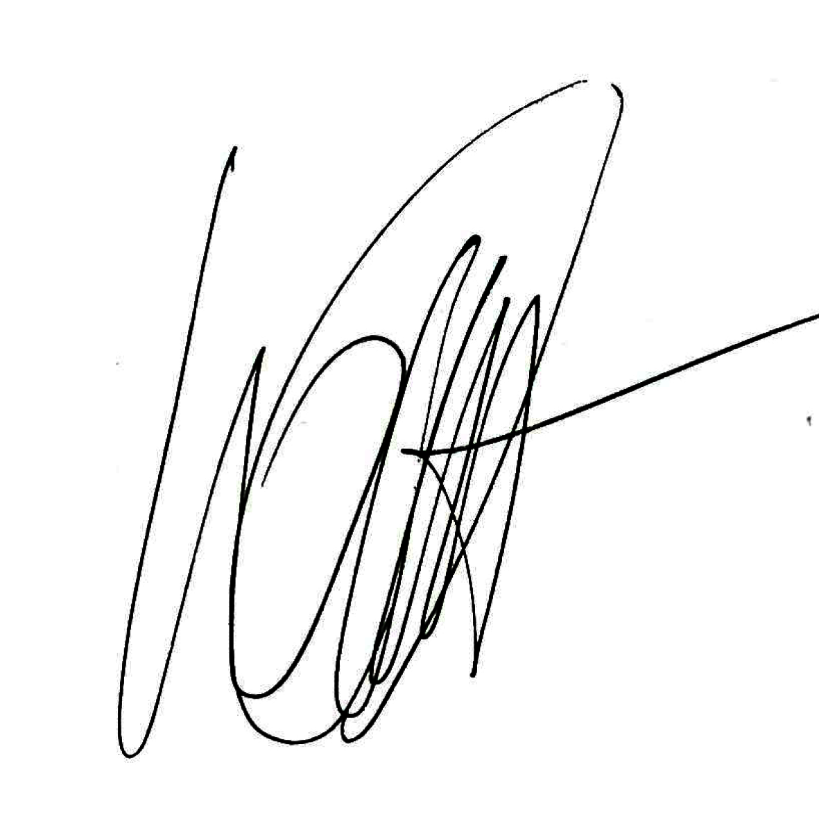 Tanda tangan Wayan Fais