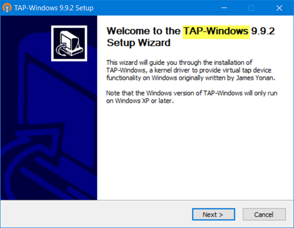 TAP-Windows-stuurprogramma