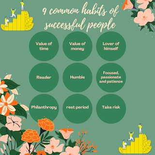 9 common habit of successful people.