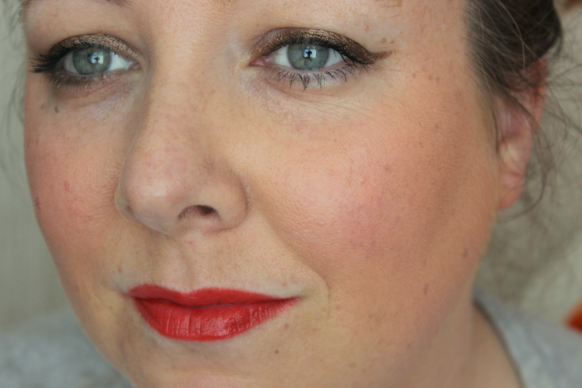 Stila After Glow Lip Colour Tangerine Dream review, photos, swatches