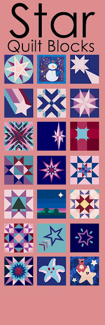 Star quilt blocks