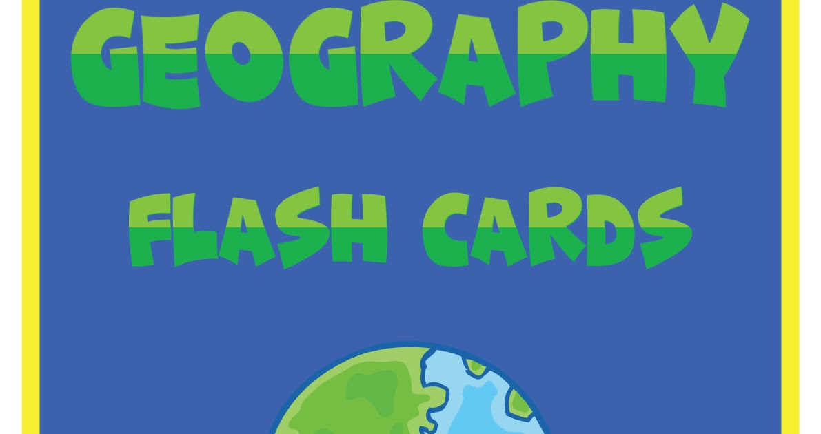 Geography Flashcards for Kids