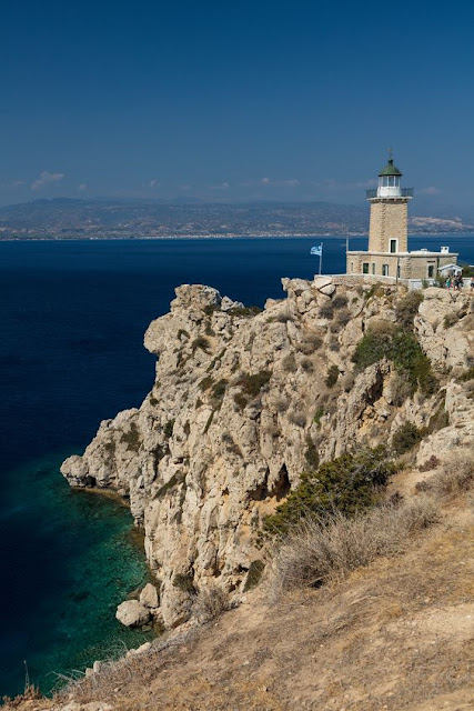 Melagavi Lighthouse Heraion Loutraki Greece Photo by Greeker than the Greeks Melagavi Lighthouse Heraion Loutraki Greece Photo by Greeker than the Greeks