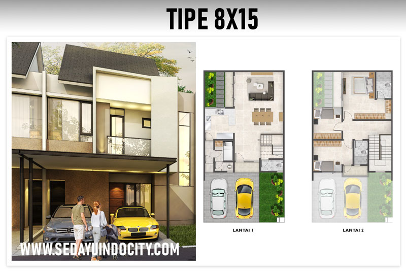 Cluster Alabama Tipe 8x15 Cluster Alabama Tipe 8x15