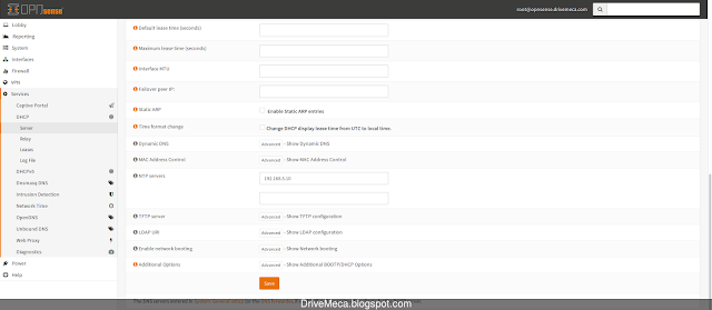 Asignando OPNsense en LAN con DHCP