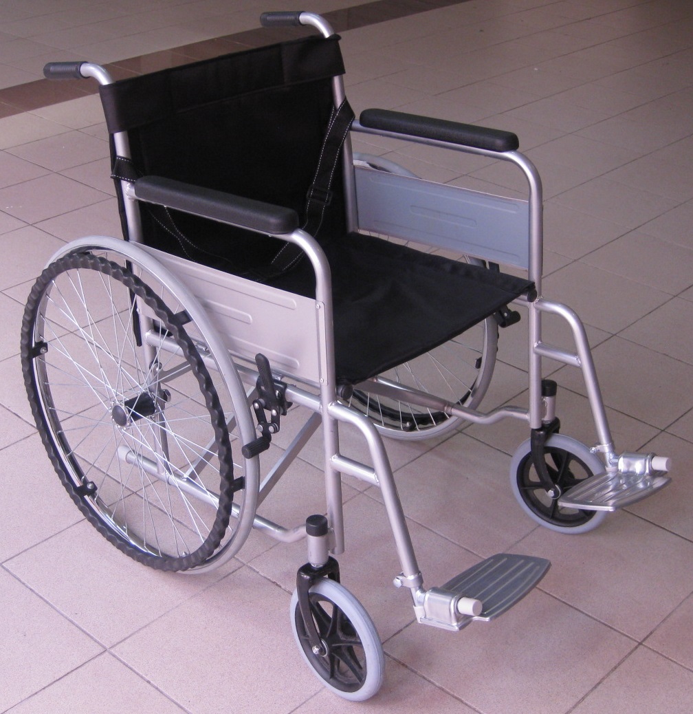 Malaysia Penang standard wheelchair solid tyre kerusi roda tayar keras