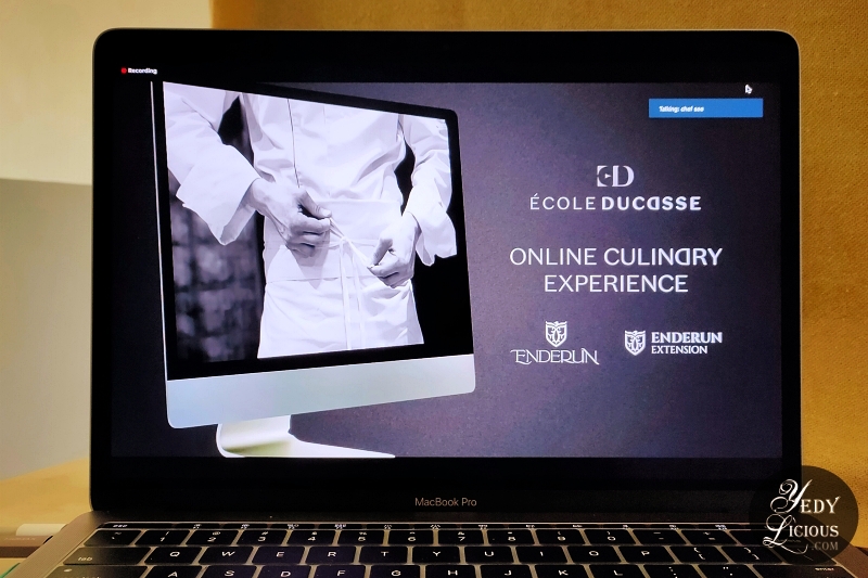École Ducasse Online Culinary eXperience by Enderun Extension Enderun Colleges Philippines, Short Course Offered at Enderun Colleges, YedyLicious
