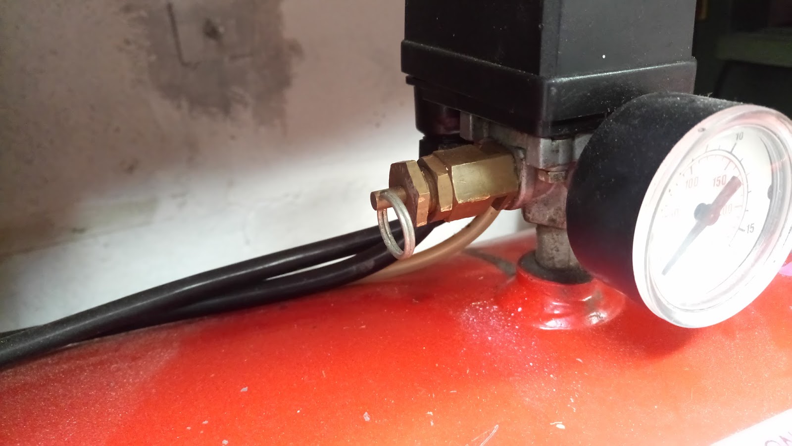 Compressor leaking from here! MIG Welding Forum