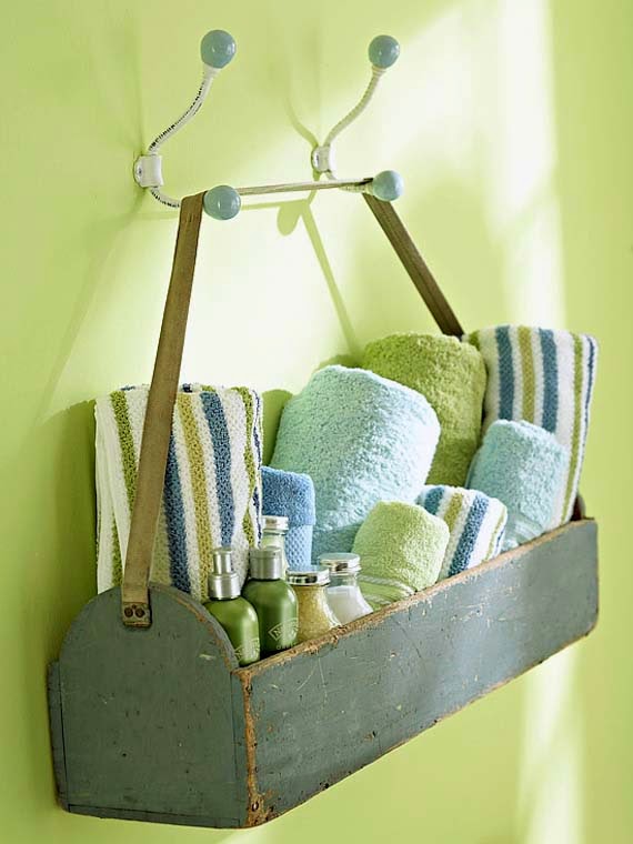 ways to organize towels