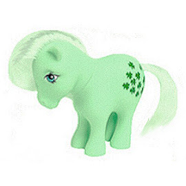 My Little Pony Minty Super Impulse World's Smallest G1 Retro Pony