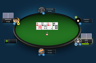 888starzbet Poker Screen