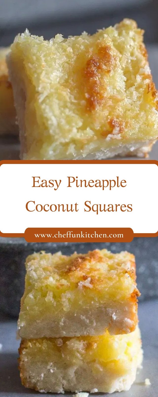 Easy Pineapple Coconut Squares Easy Pineapple Coconut Squares