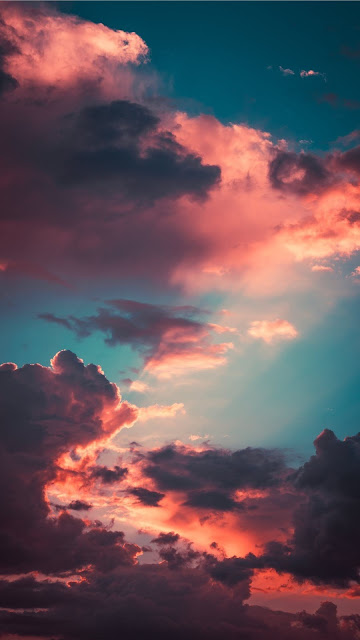 Pink Clouds Sunset iPHone Wallpaper Pink Clouds Sunset iPHone Wallpaper