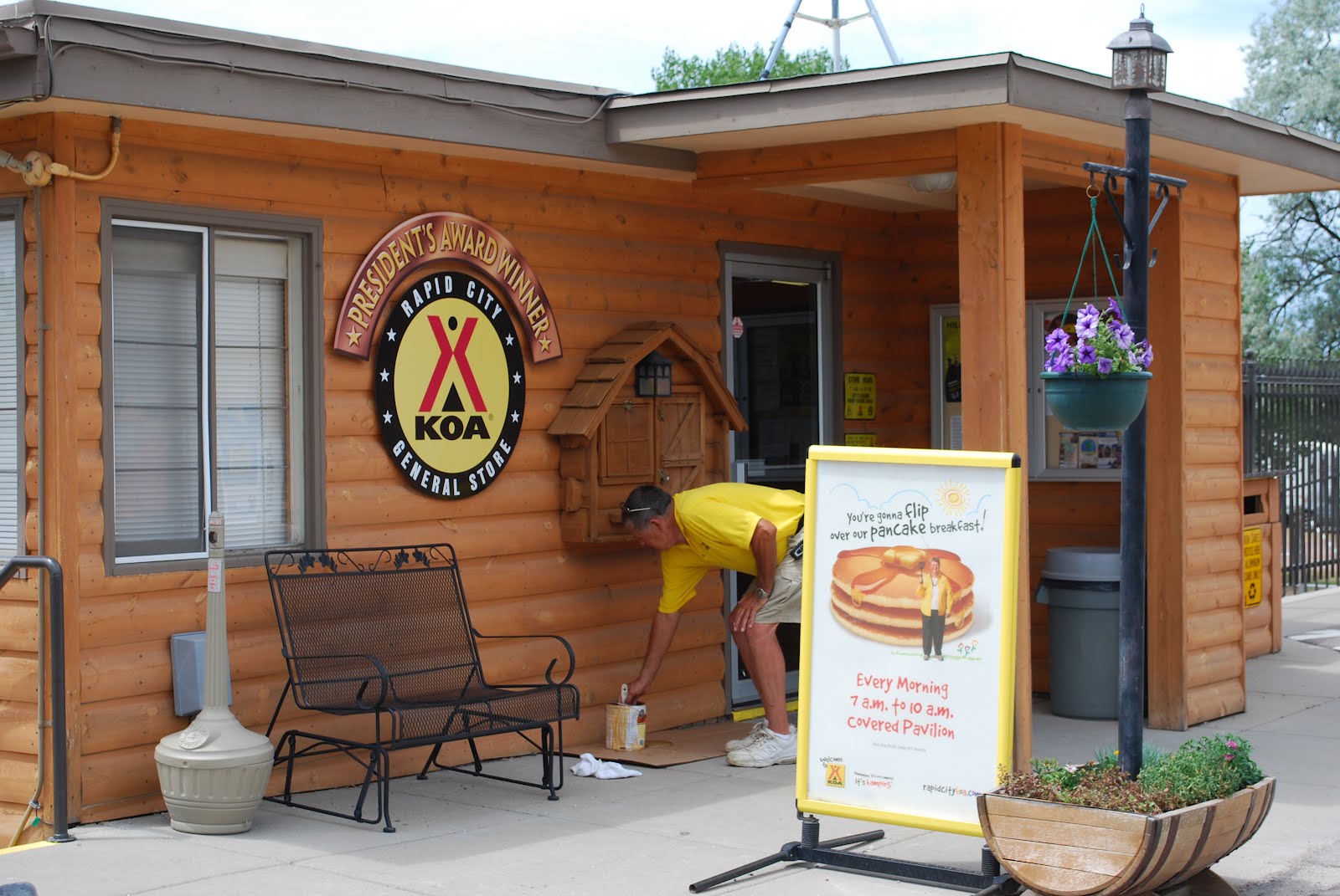 BLUE SKY AHEAD Rapid City KOA, South Dakota