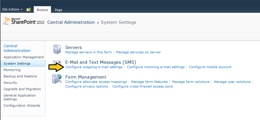 how to setup email server in windows server 2008