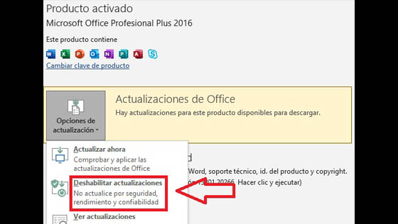 Su licencia de office no es original